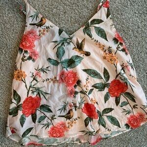 Floral Print Women's Top